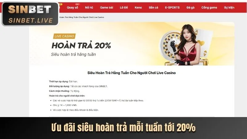 Các chương trình khuyến mãi và ưu đãi tại Rikvip Link